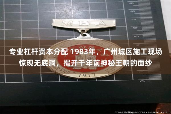 专业杠杆资本分配 1983年，广州城区施工现场惊现无底洞，揭开千年前神秘王朝的面纱