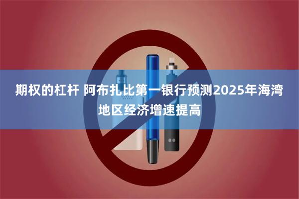 期权的杠杆 阿布扎比第一银行预测2025年海湾地区经济增速提高